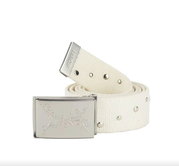 Dime Studded Headbanger Belt - Bone Belt Dime 