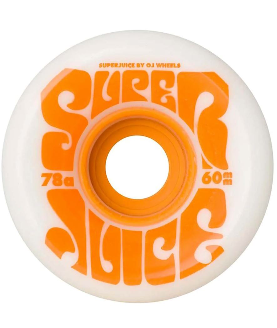 贈り物 Wheels 78A Citrus White Superjuice OJs - Skates Sk8 | 60mm スケートボード