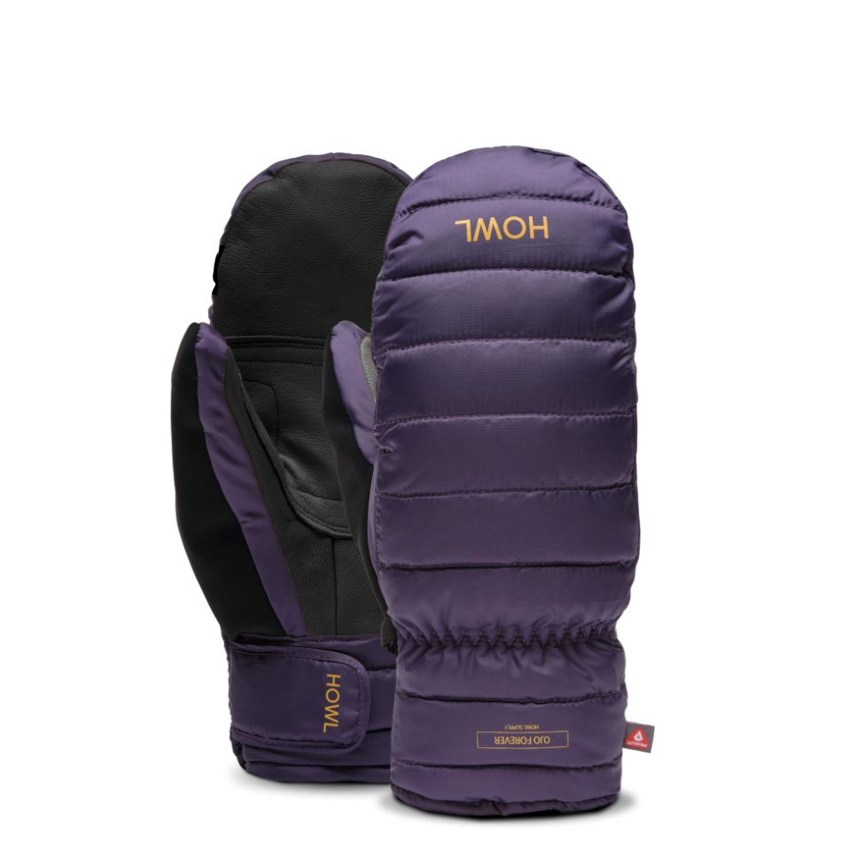 Howl Daily あぶ Mitten Faded Red L mitt ミトン グローブ
