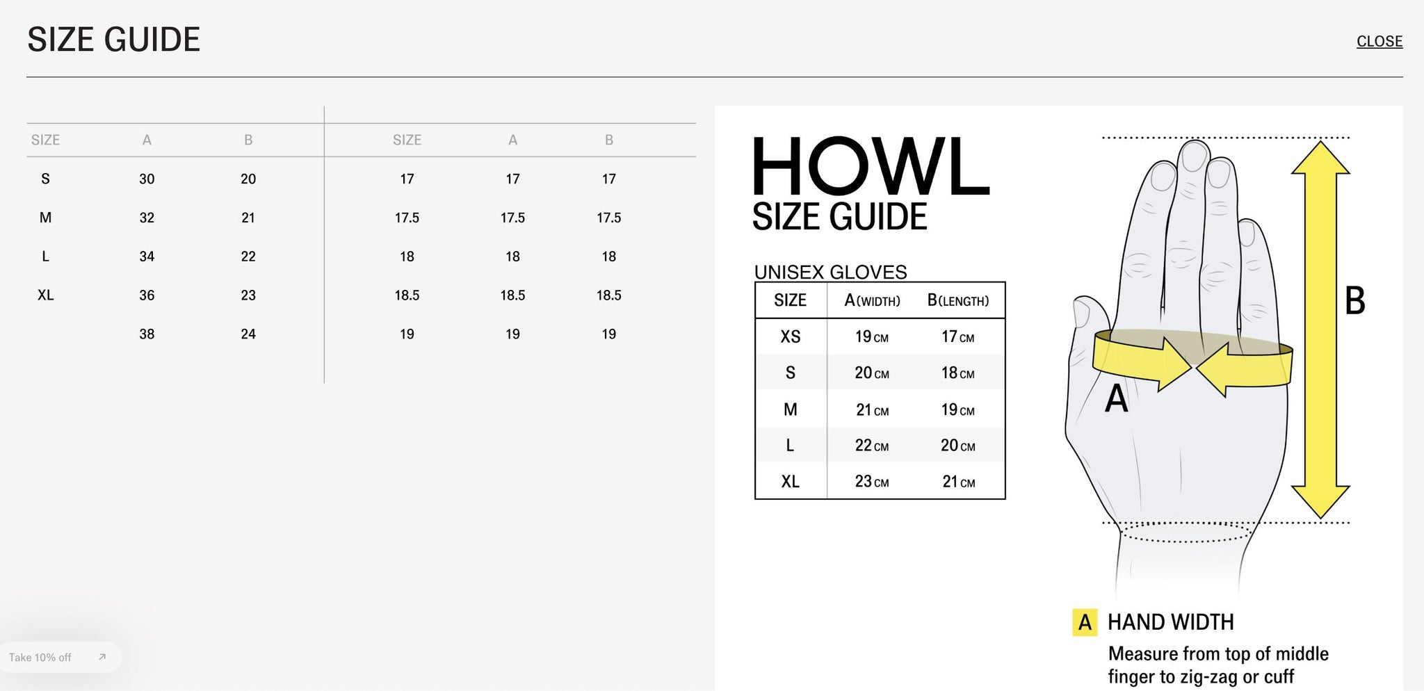 HOWL　DOWN MITT（Drink Sexy）　サイズ：S Howl Down Mitts - drink sexy | Tactics