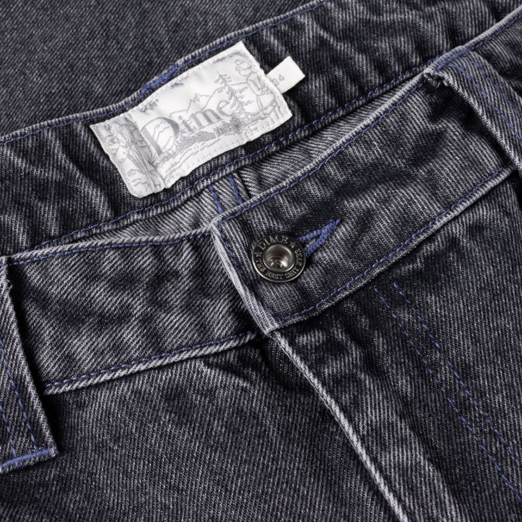 Dime Classic Baggy Denim Pants - Faded Black Bottoms Dime 