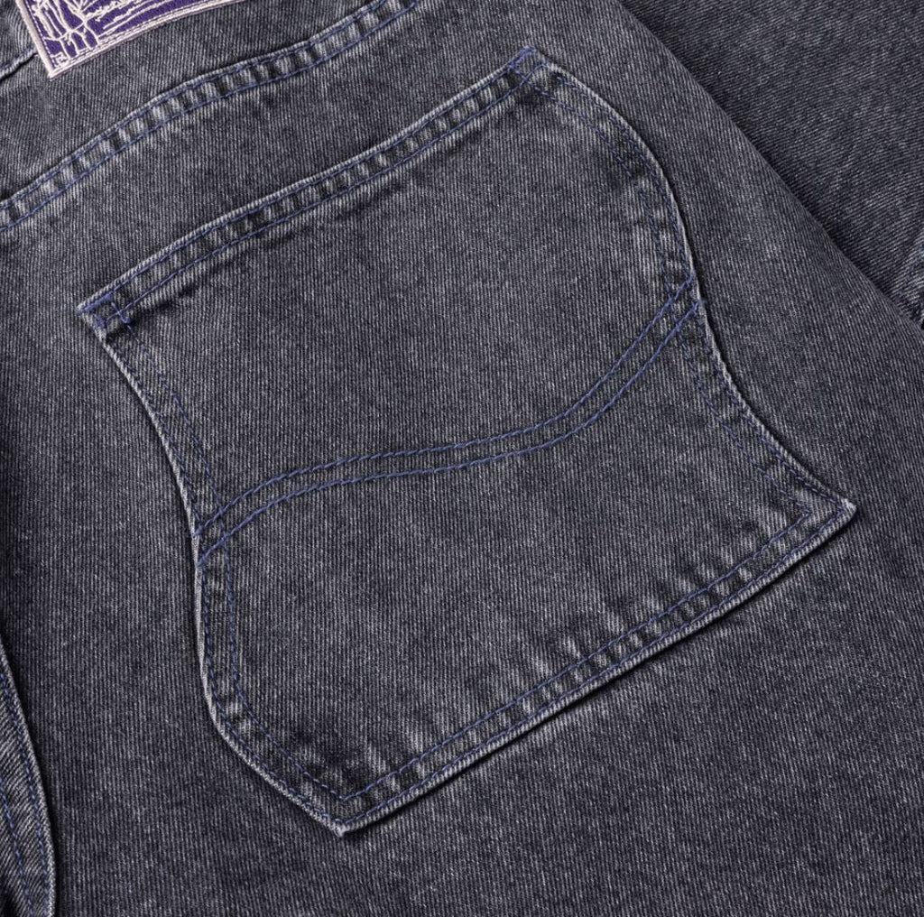 Dime Classic Baggy Denim Pants - Faded Black Bottoms Dime 