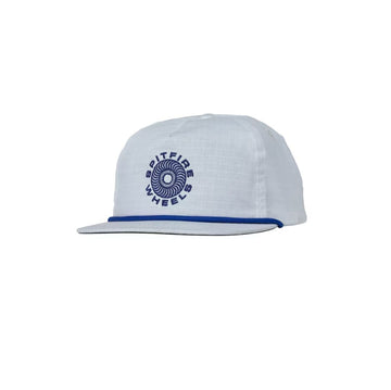 Spitfire Class '87 Swirl Snapback - White/Blue Hats Spitfire 