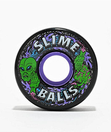 Slime Balls Alien Mini OG Slime Black Wheel 78A 54.5mm Wheels Slime Balls 