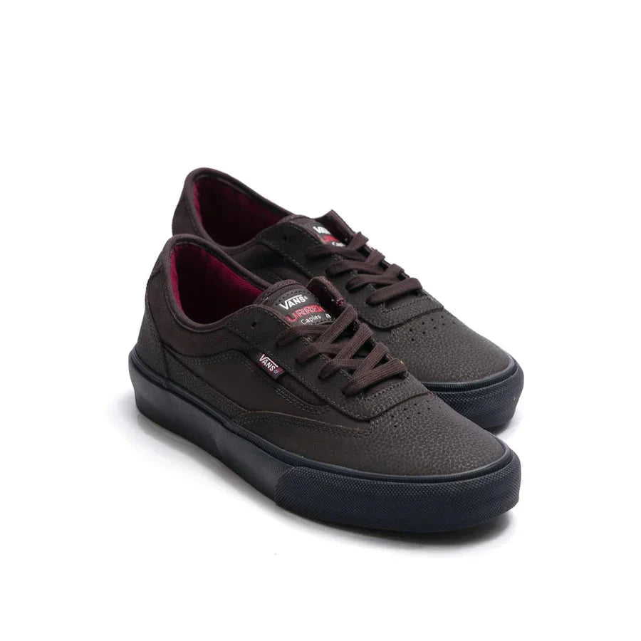 Vans Skate Curren Caples Shoe - Dark Brown Men's Shoes Vans 
