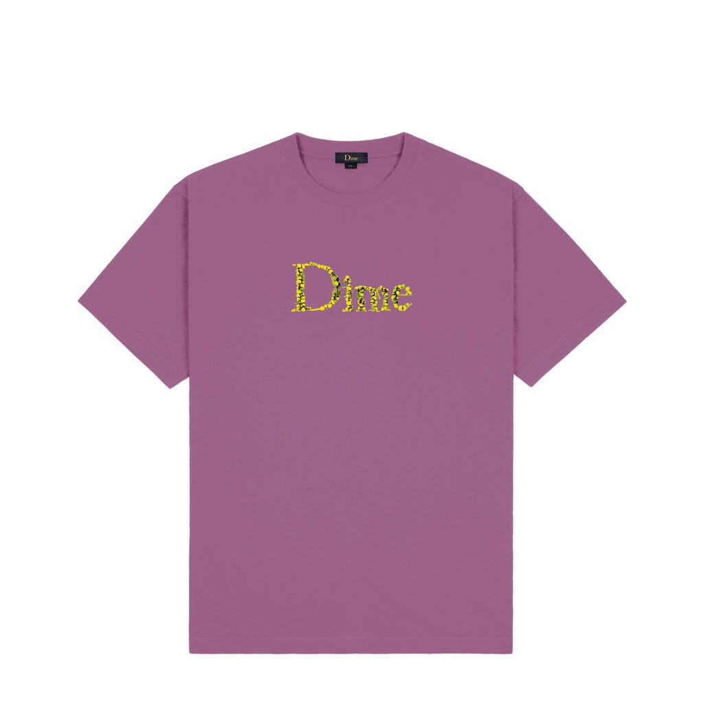 Dime Classic Skull T-shirt - Violet T-Shirts + Longsleeves Dime 