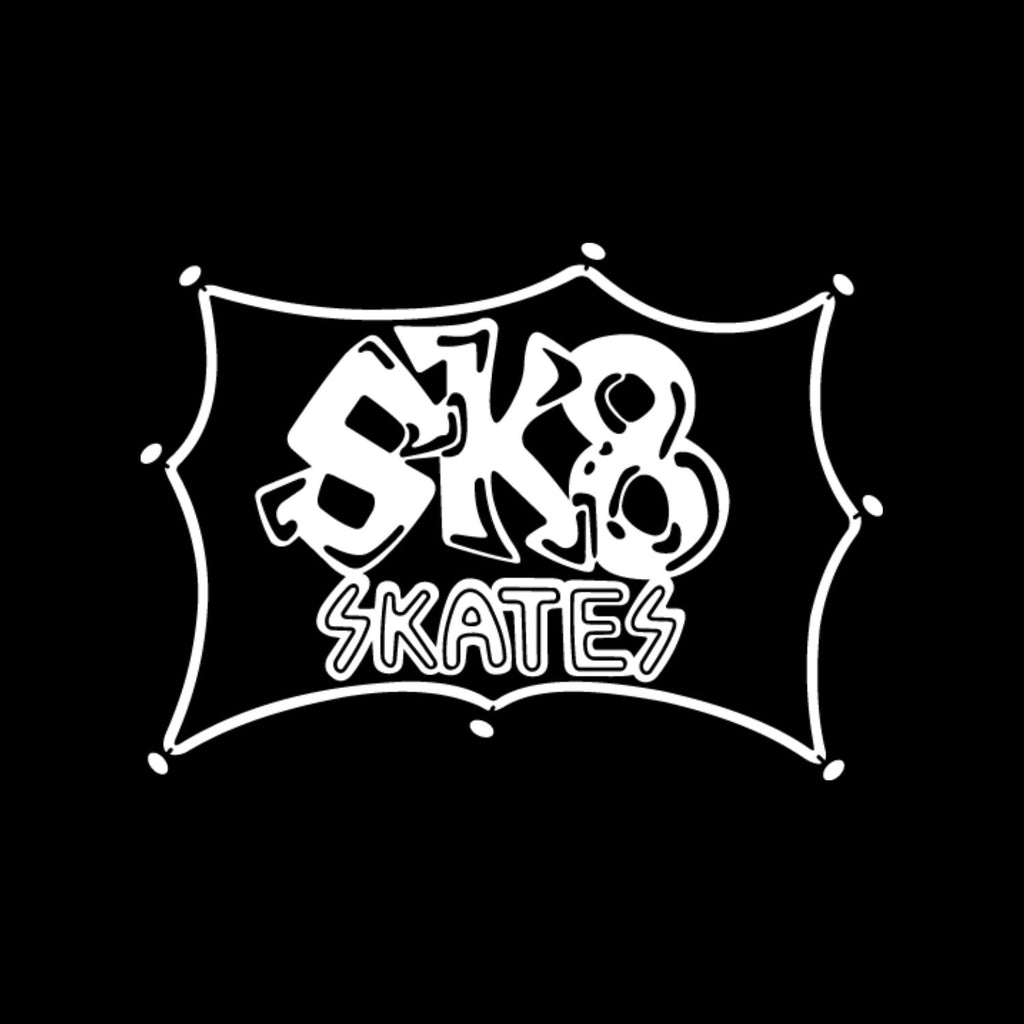 SK8 SKATES CUSTOM COLOUR OG LOGO ZIP-UP HOODIE *PREORDER Sk8 Skates 