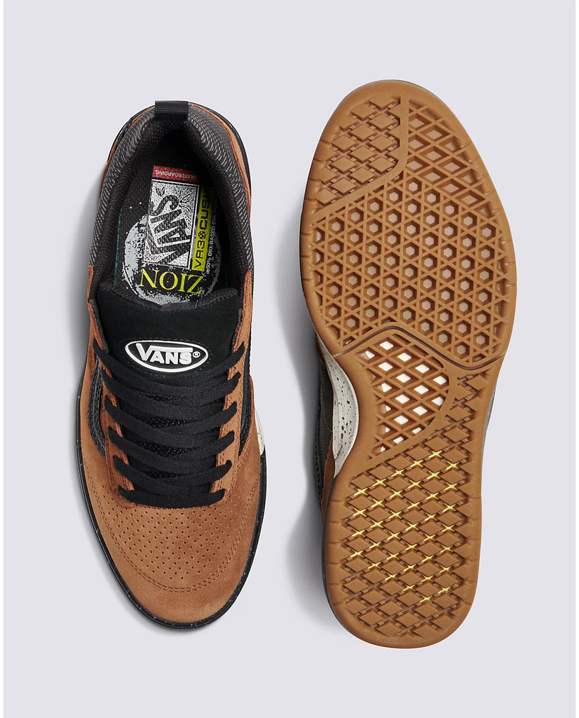 Vans Zahba Skate Zion Shoe - Brown Men's Shoes Vans 