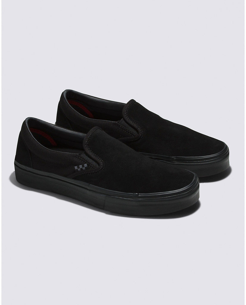 Vans Skate Slip on Shoe - Black/Black Men's Shoes Vans 