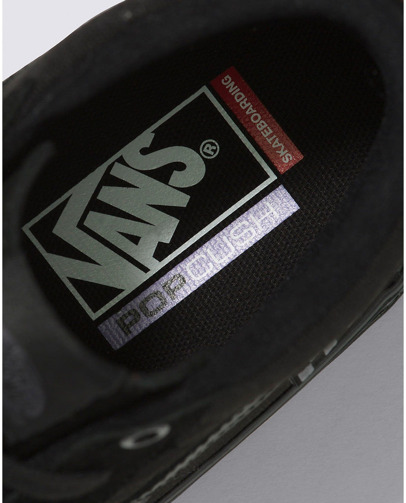 Vans Skate Sk8 Hi Shoe - Black/Black Men's Shoes Vans 