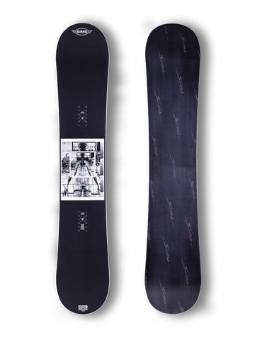 Sims Bowl Squad Snowboard 2024 - Black 149 Board Sims 