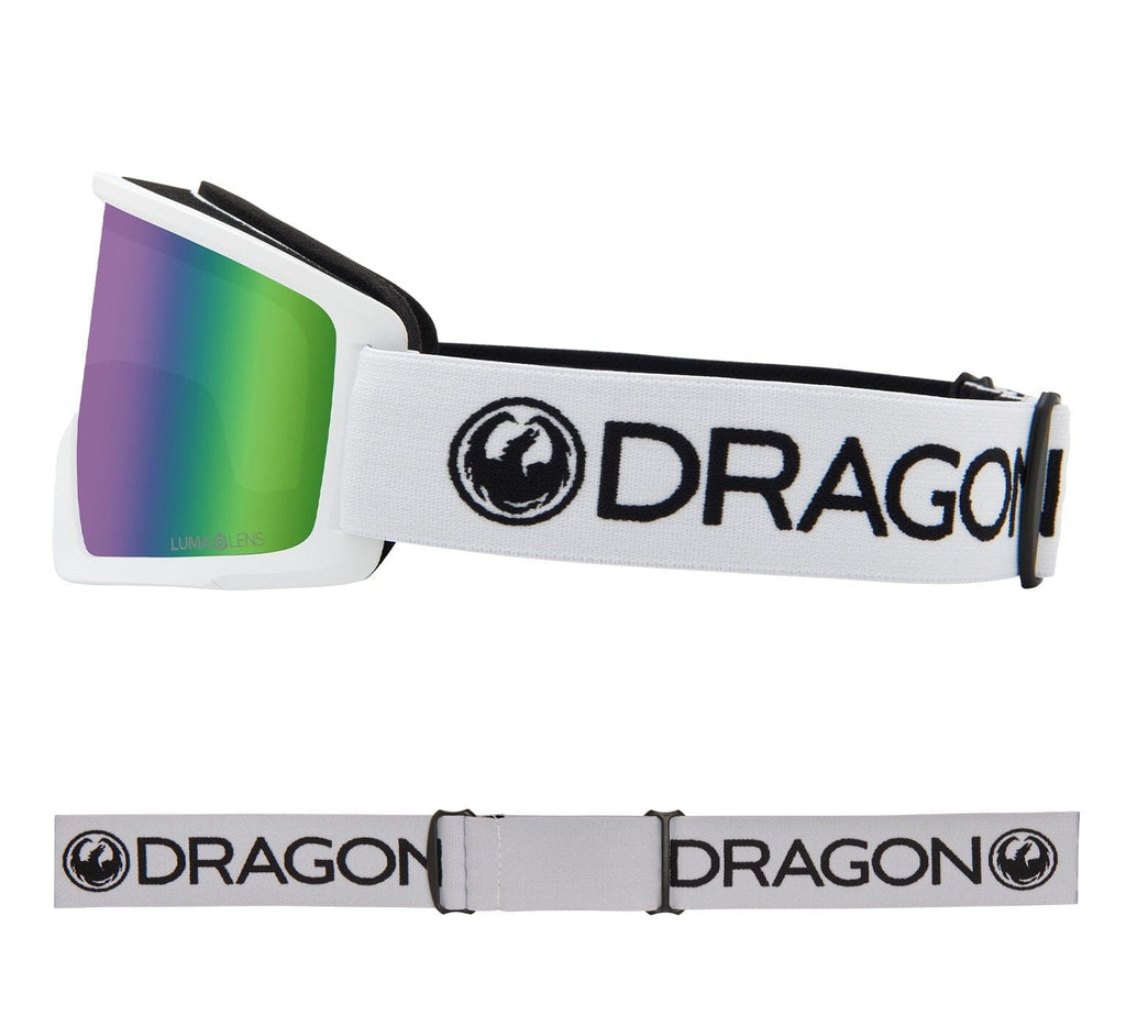 Dragon DX3 OTG Goggles 2024 - White/Green Goggles Dragon 