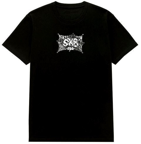 Sk8 Skates Throwback Logo T-shirt - Black *PREBOOK T-Shirts + Longsleeves Sk8 Skates 
