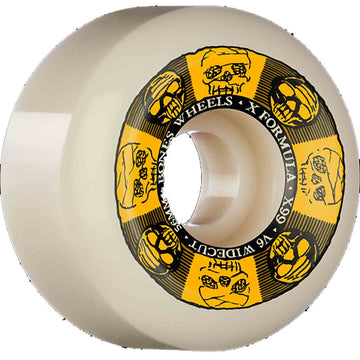 Bones X Formula Black & Gold 99A V6 Widecut 56 Wheels Bones 