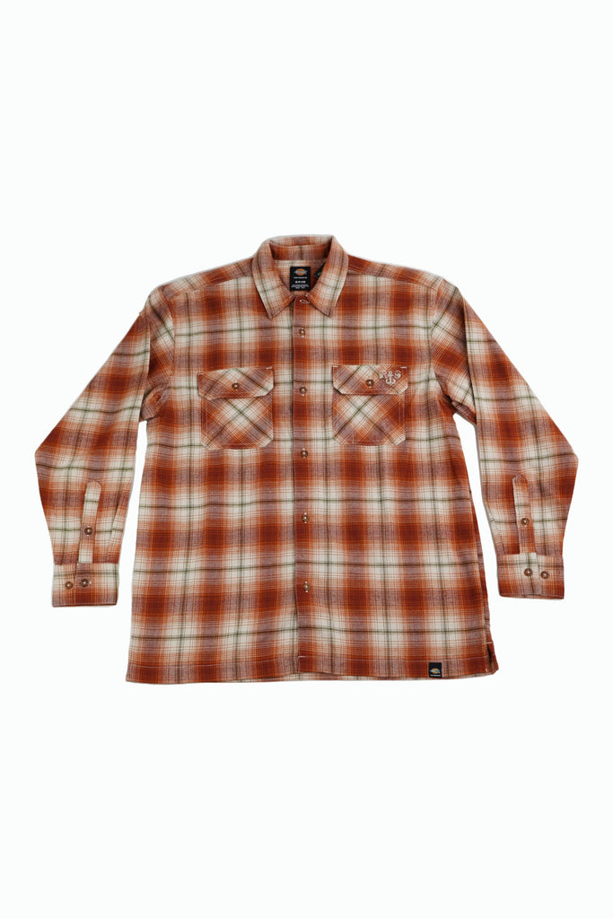 Dickies Skateboarding Ronnie Sandoval Flannel Shirt Button Ups Dickies 