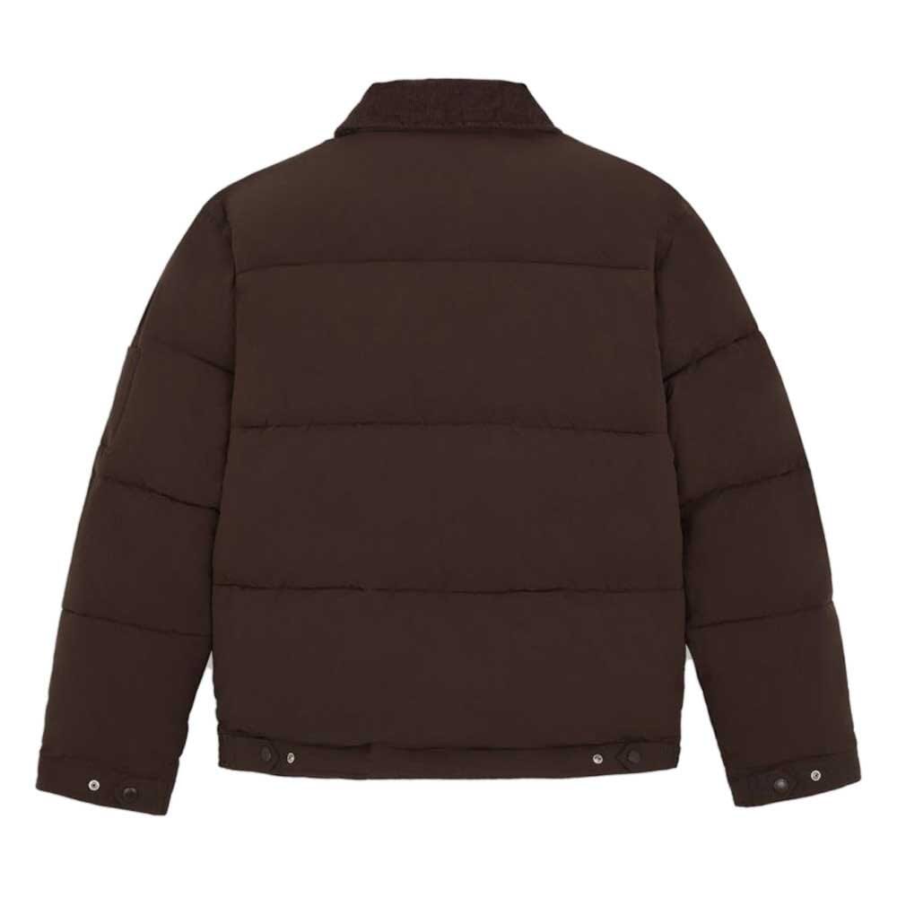 Dickies Eisenhower Puffer Jacket - Brown Jackets Dickies 