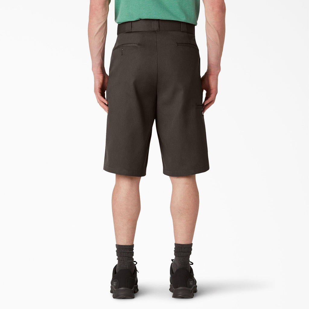 Dickies Loose Fit Twill Short 13" - Brown Bottoms Dickies 