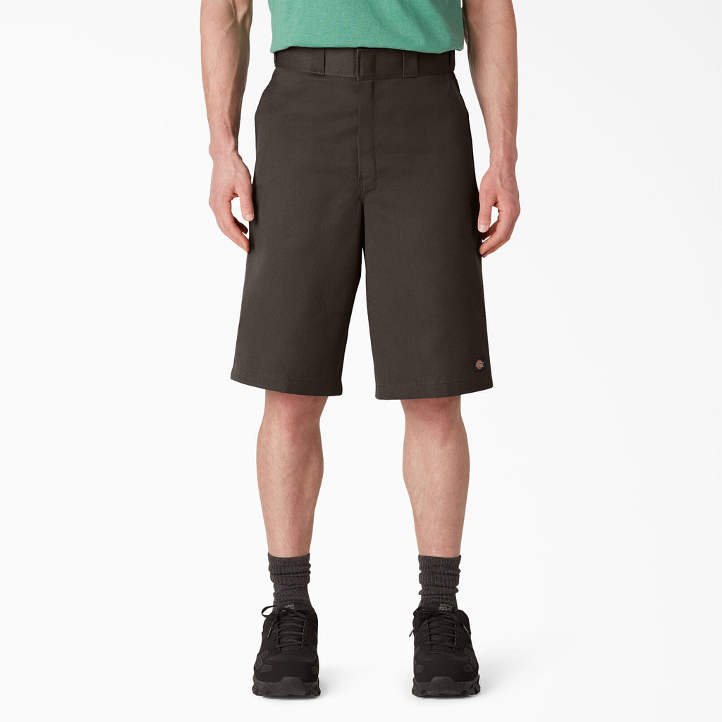 Dickies Loose Fit Twill Short 13" - Brown Bottoms Dickies 