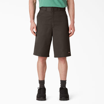 Dickies Loose Fit Twill Short 13" - Brown Bottoms Dickies 