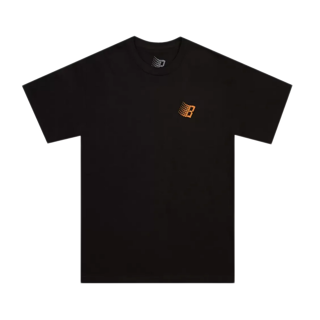 Bronze 56K Streaker Logo Tee - Black/Orange T-Shirts + Longsleeves Bronze56K 