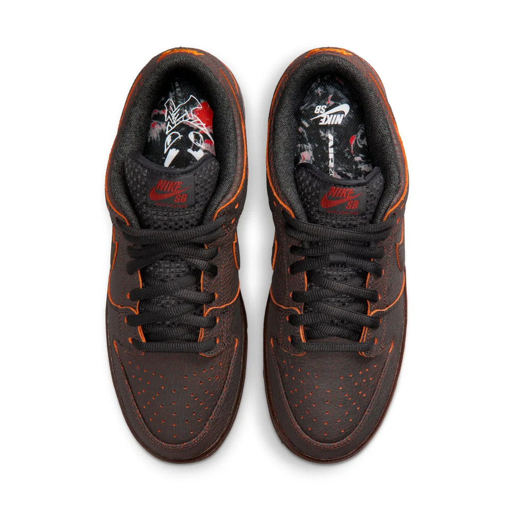 Nike SB Dunk Low Pro - Dark Smoke Grey/Campfire Orange/Black Krampus Men's Shoes Nike 