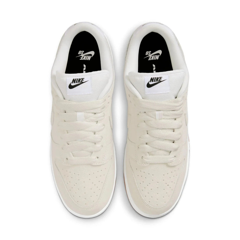 Nike SB Dunk Low Pro B - Pale Ivory/Pale Ivory - Summit White Men's Shoes Nike 