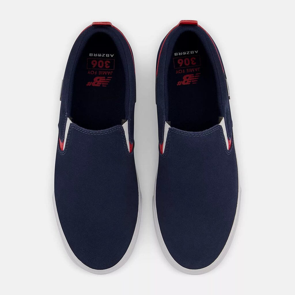 New Balance 306 Laceless Shoe - Navy/Red Men's Shoes New Balance 