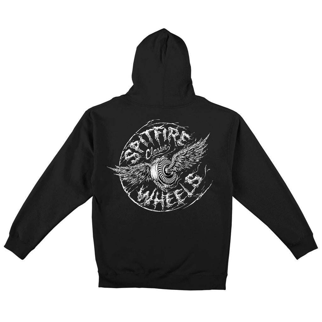 Spitfire Decay Flying Classic Hoodie - Black Hoodies + Crewnecks Spitfire 