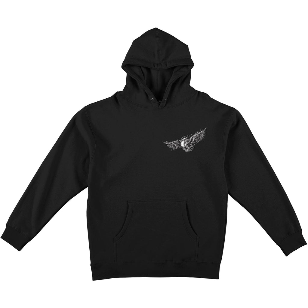 Spitfire Decay Flying Classic Hoodie - Black Hoodies + Crewnecks Spitfire 