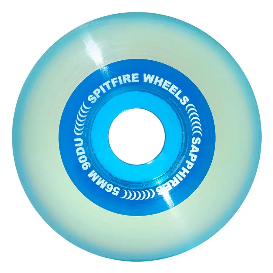 Spitfire Sapphire 90D Wheel 56mm - Blue Wheels Spitfire 