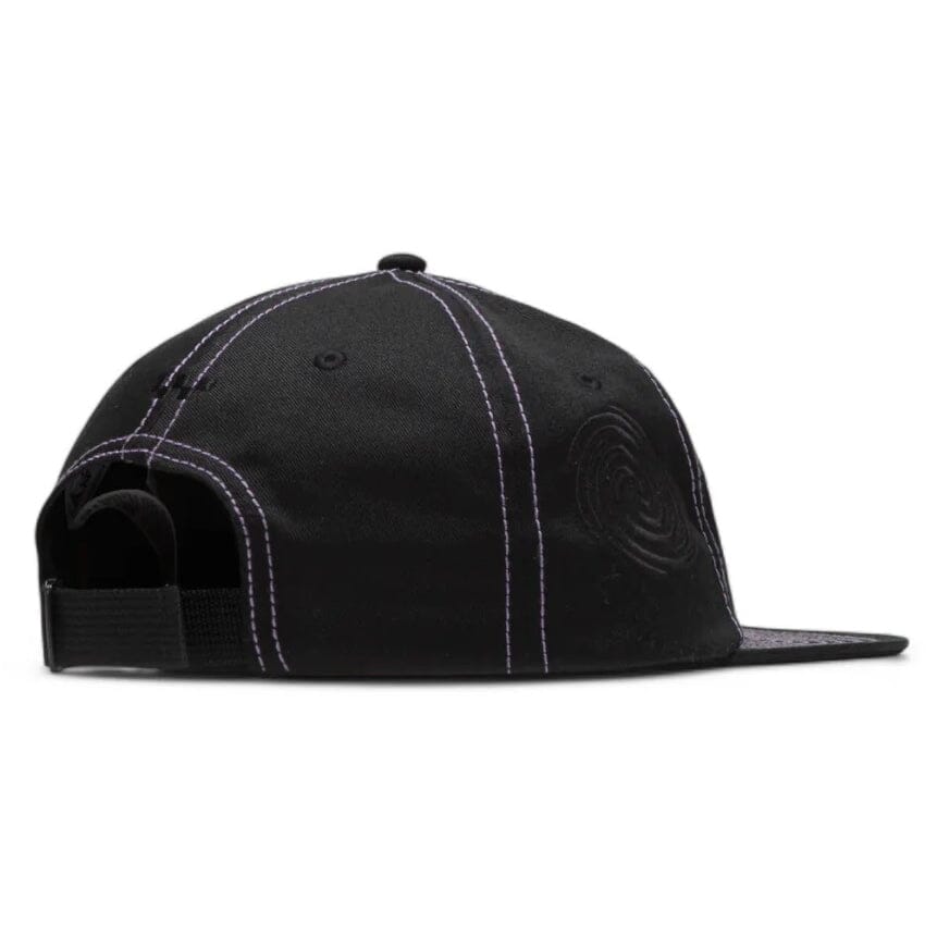 Skate Swirl Unstructured Hat - Black Hats Vans 