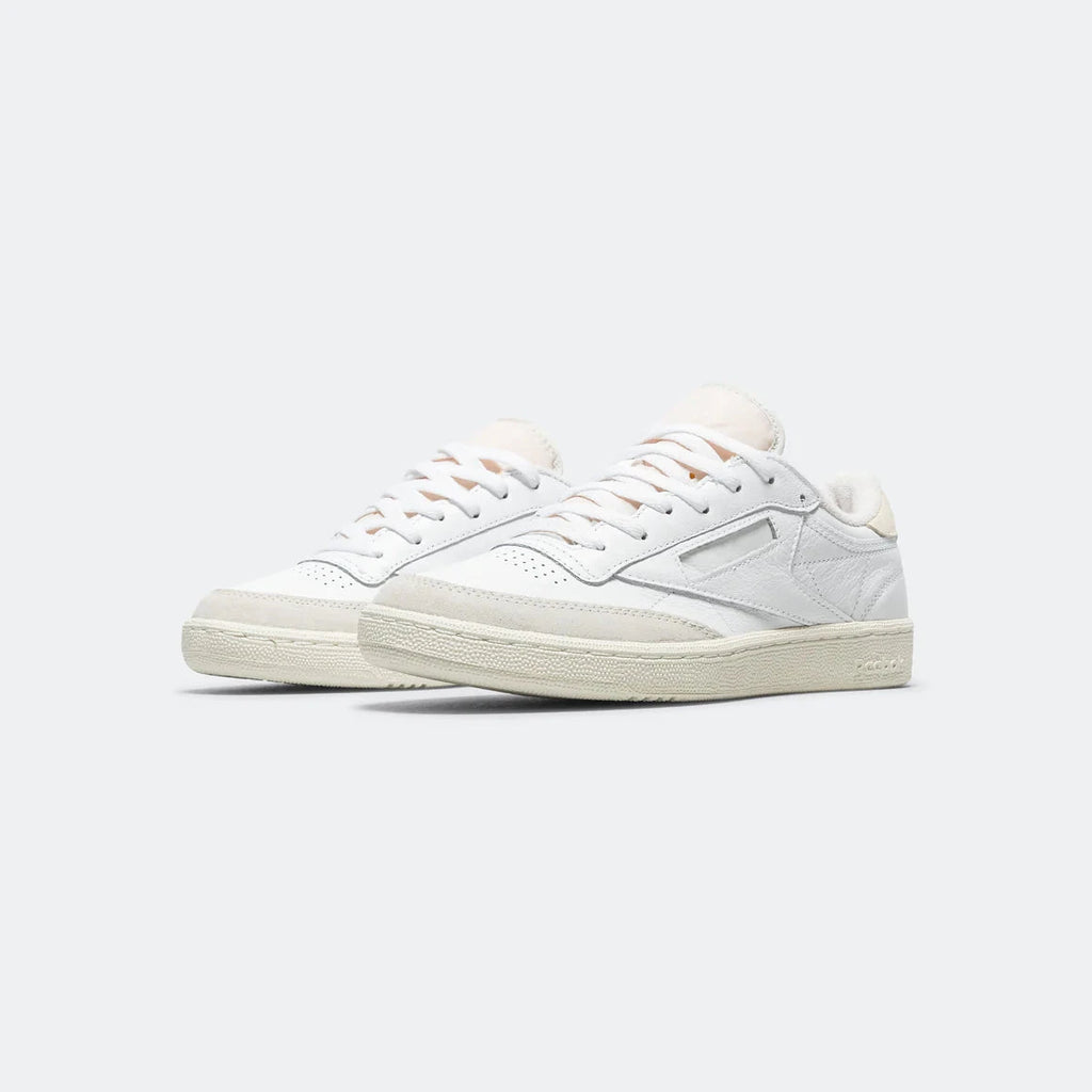 Reebok Club C 85 Vintage - White/Chalk/Vintage Chalk Men's Shoes Reebok 