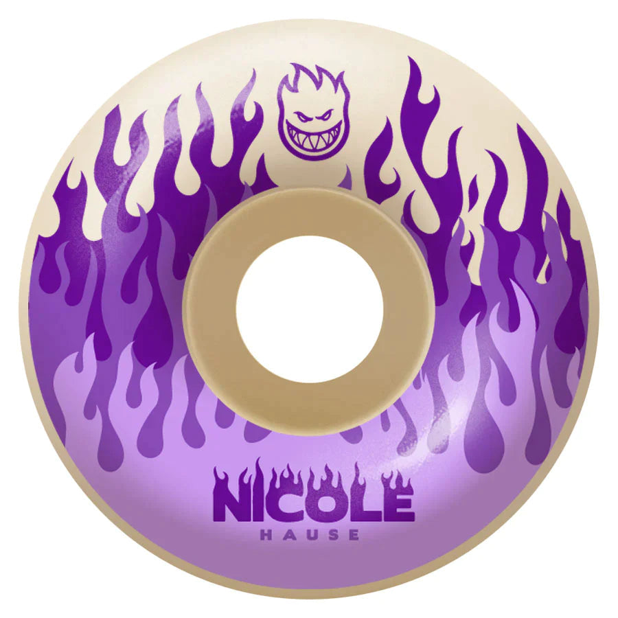 Spitfire F4 Nicole Kitted Radial Wheel 99A 54mm Wheels Spitfire 
