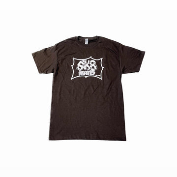 Sk8 Skates OG Logo T-Shirt - Brown/White T-Shirts + Longsleeves Sk8 Skates 