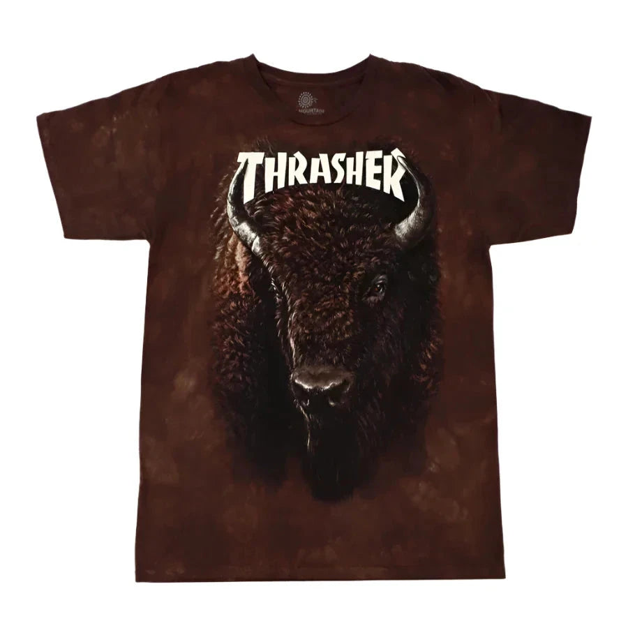 Thrasher Bison T-shirt T-Shirts + Longsleeves Thrasher 
