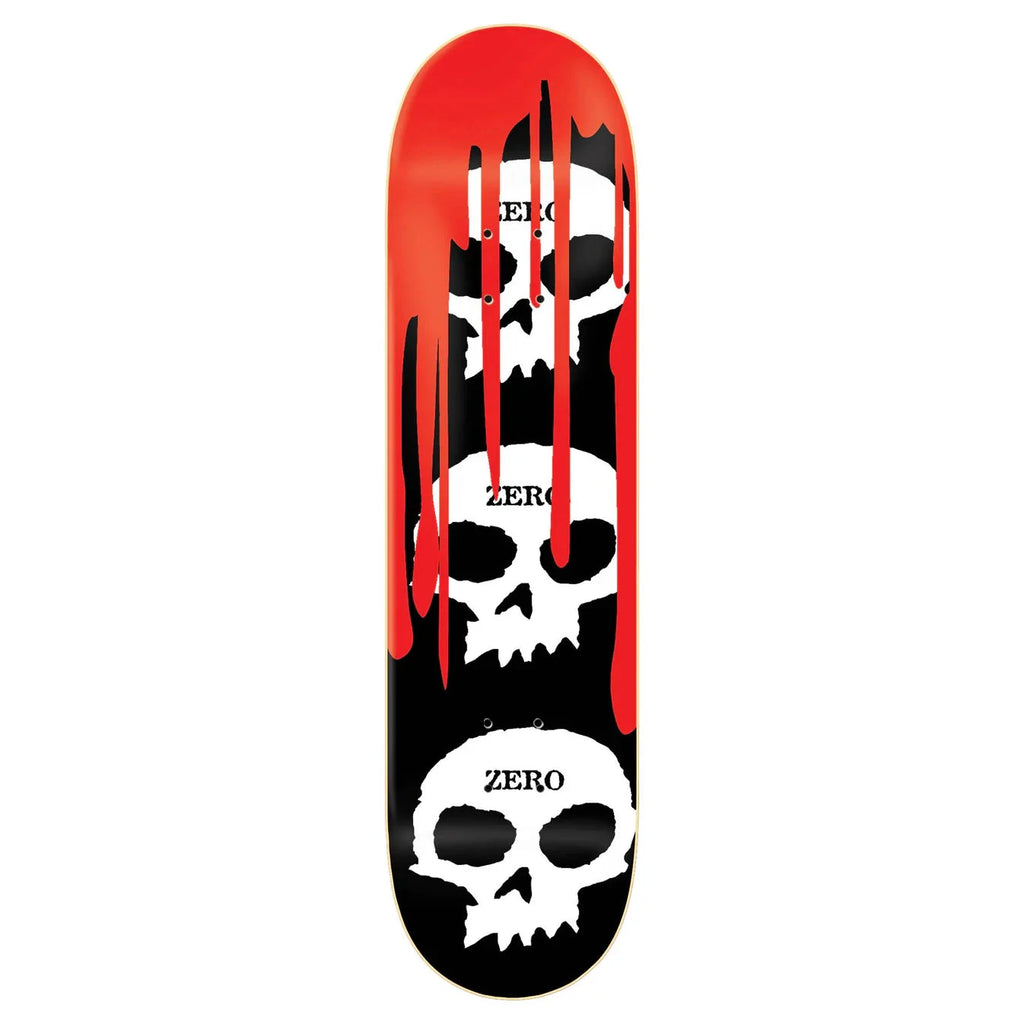 ZERO DECK - 3 SKULL BLOOD (8.125) Deck Zero 
