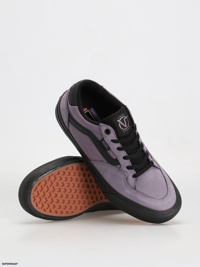 Vans Rowan Shoe - Nubuck Light Purple/Black Men's Shoes Vans 