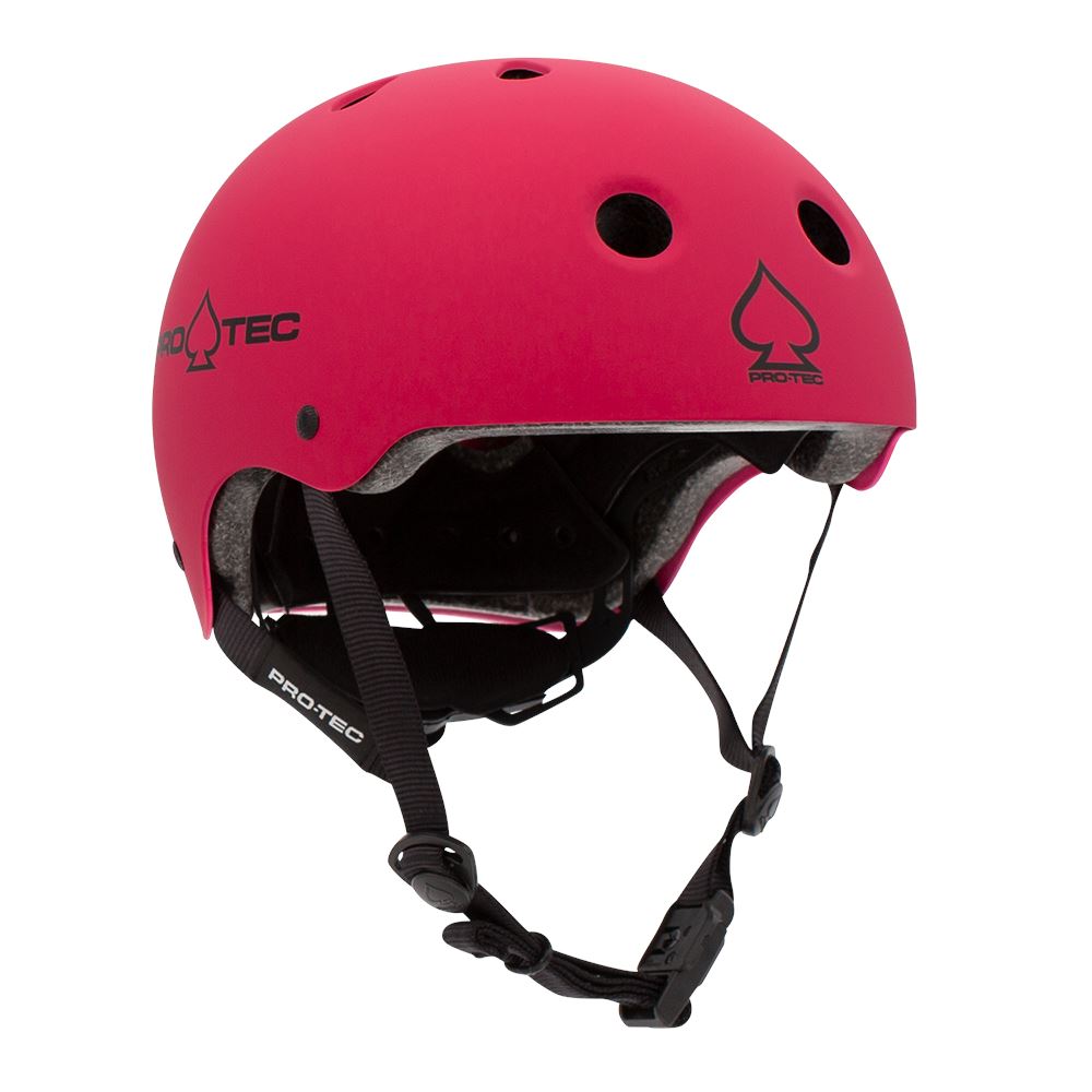 Pro Tec Junior Classic Certified Helmet Helmets & Safety Gear Pro Tec Matte Pink YS 