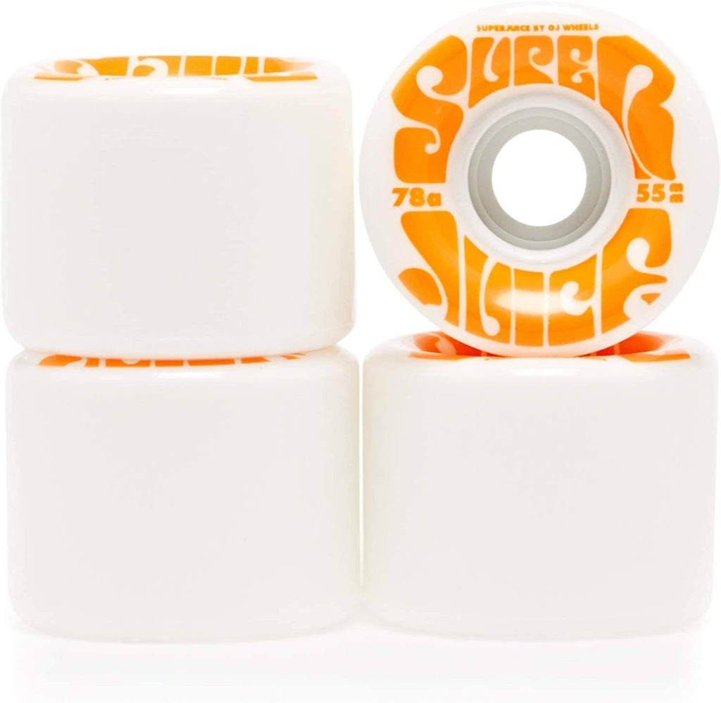 OJs Mini Super Juice White Wheel 78A 55mm Wheels OJs 