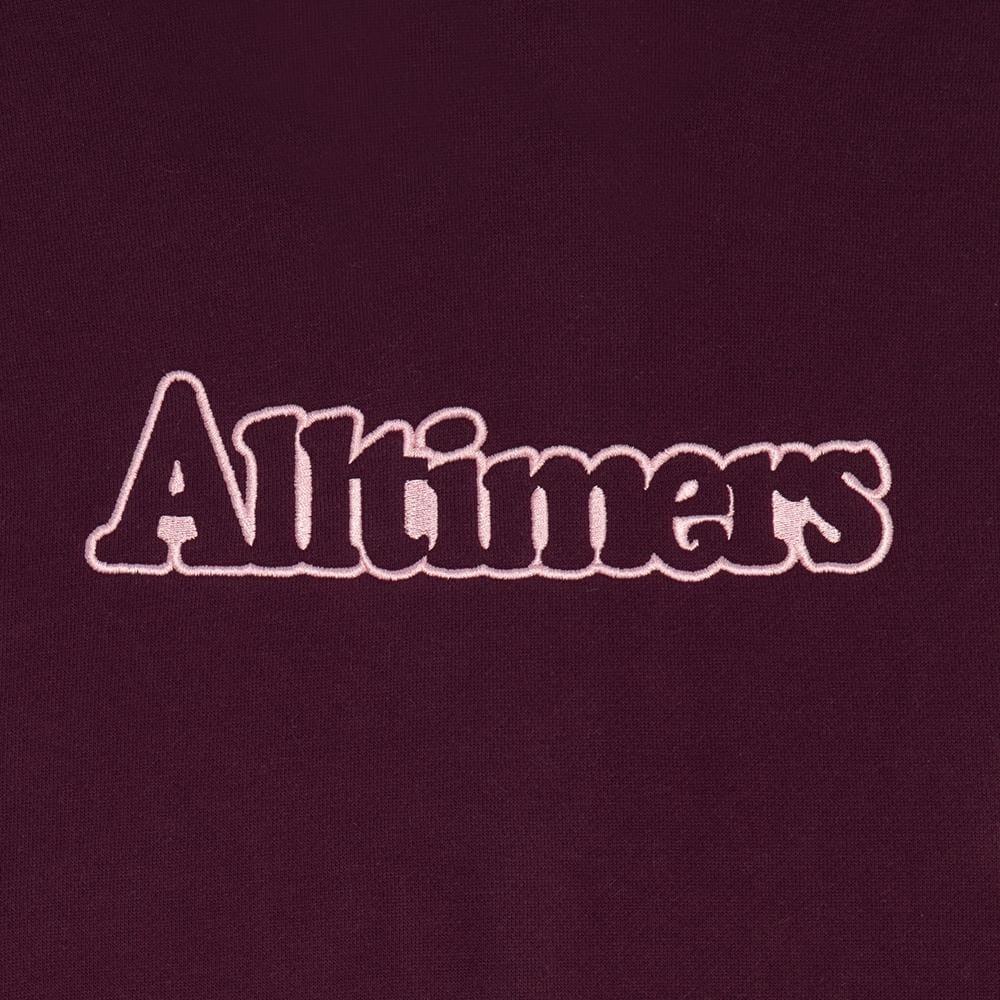 Alltimers Broadway T-shirt- Maroon T-Shirts + Longsleeves Alltimers 