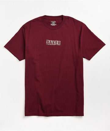 Baker Brand Logo BUR Tee - Burgundy T-Shirts + Longsleeves Baker 