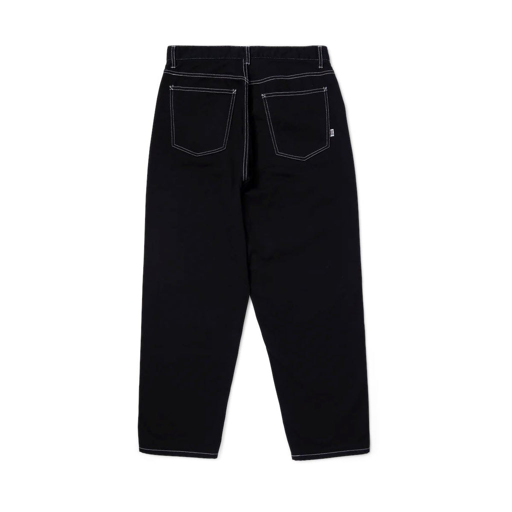 HUF Cromer Pant - Black/White Bottoms HUF 