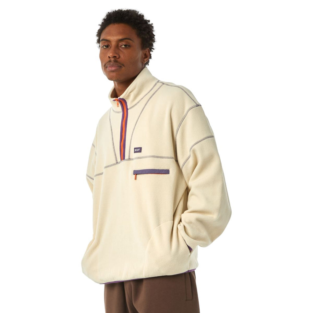 HUF Elysian Quarter Zip Fleece Hoodies + Crewnecks HUF 