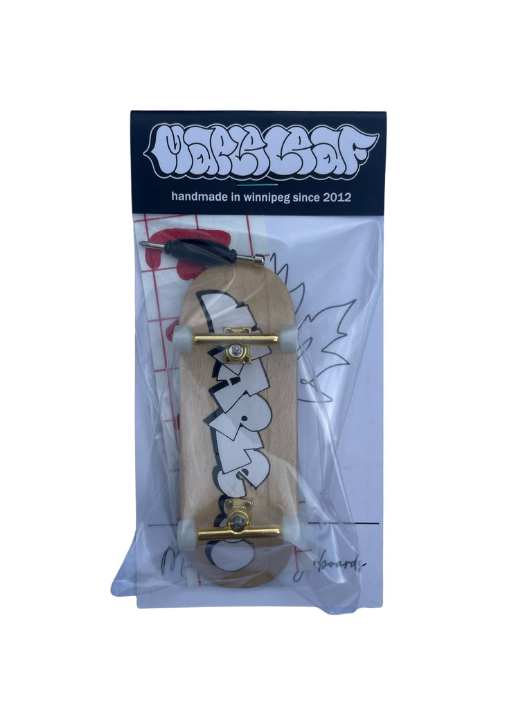 Sk8 Skates Fingerboard Fingerboard MapleLeafFB Maple Natural 