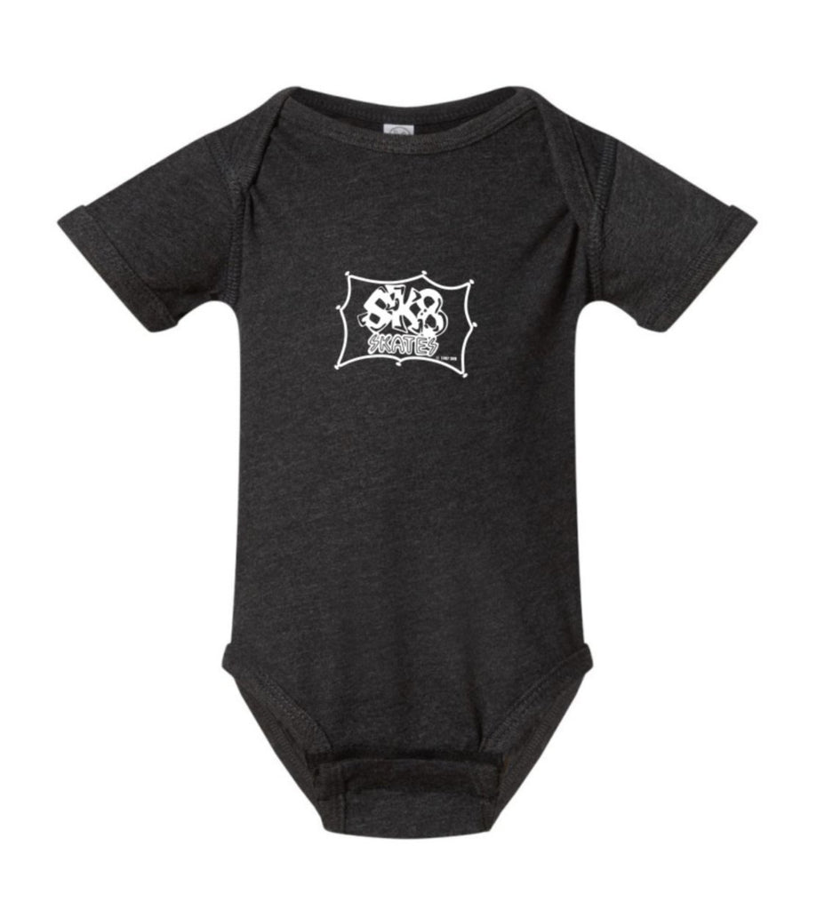 Sk8 Skates Toddler Onesie Unclassified Sk8 Skates Vintage Smoke New Born