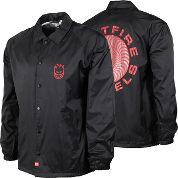 Spitfire Classic 87' Swirl Custom Jacket - Black/Red Jackets Spitfire 