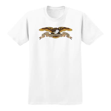 Antihero Eagle T-shirt - White T-Shirts + Longsleeves Antihero 
