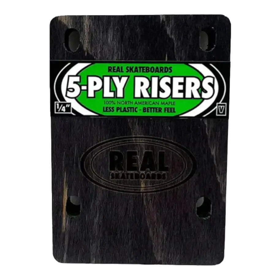 Real 5-Ply Wood Riser's 1/4 Hardware Real Universal 