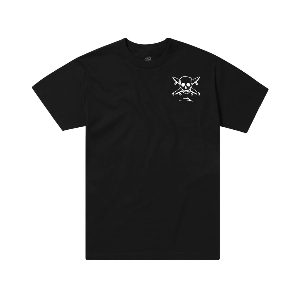 Lakai x Fourstar Street Pirate T-shirt T-Shirts + Longsleeves Lakai Medium Black 