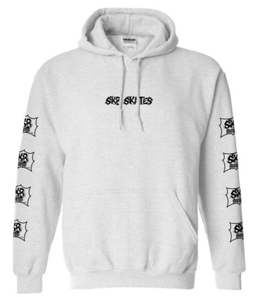 Sk8 Skates Small Bubbletext Hoodie Hoodies + Crewnecks Sk8 Skates Ash Grey/Black Small 